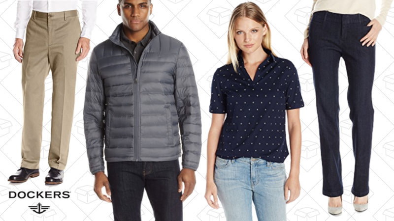 Illustration for article titled Today's Best Lifestyle Deals: Dockers, Under Armour, Shinola, Mara Hoffman for Sephora and More